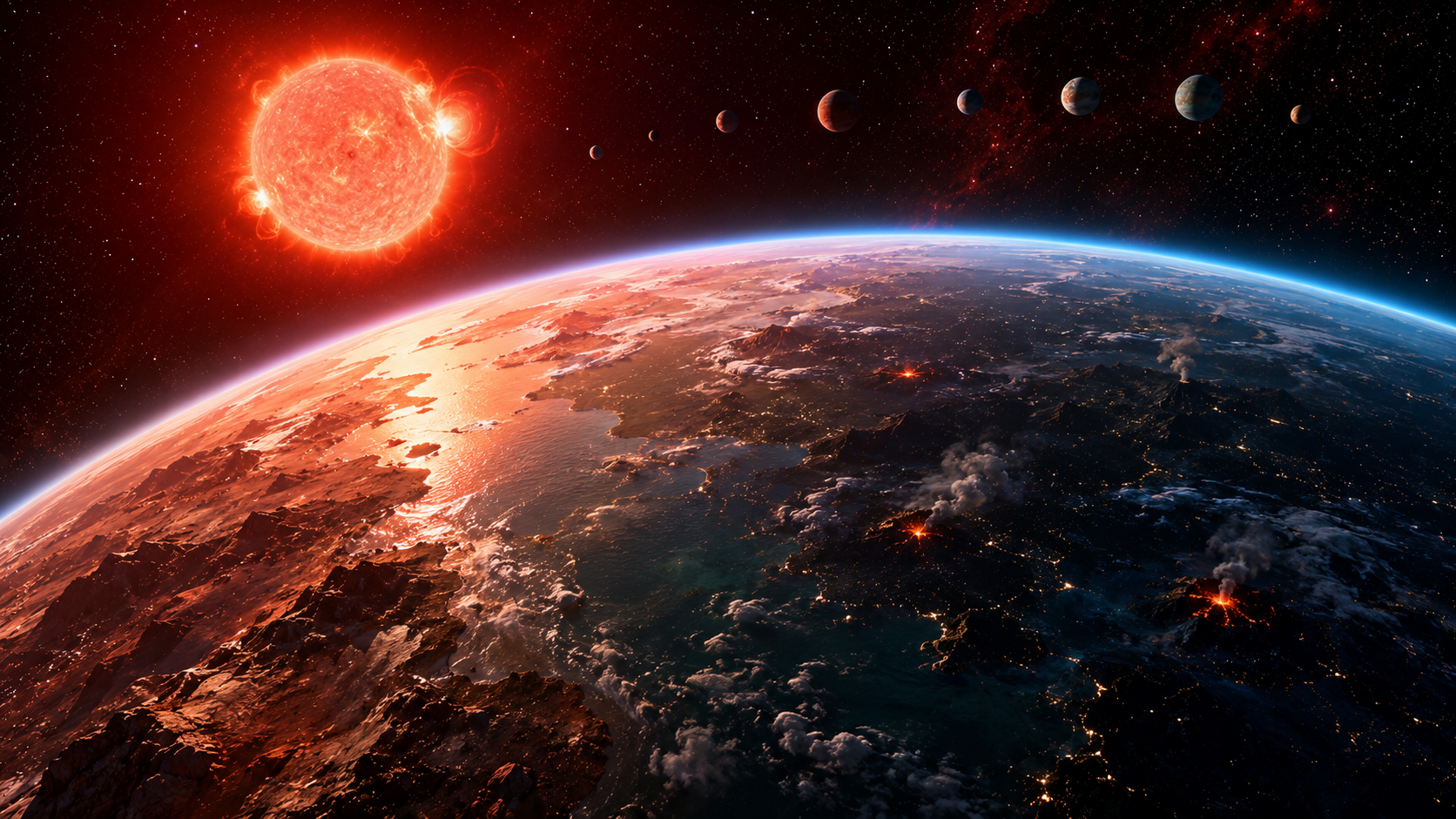 TRAPPIST-1e - The earth-sized world fighting its violent red dwarf