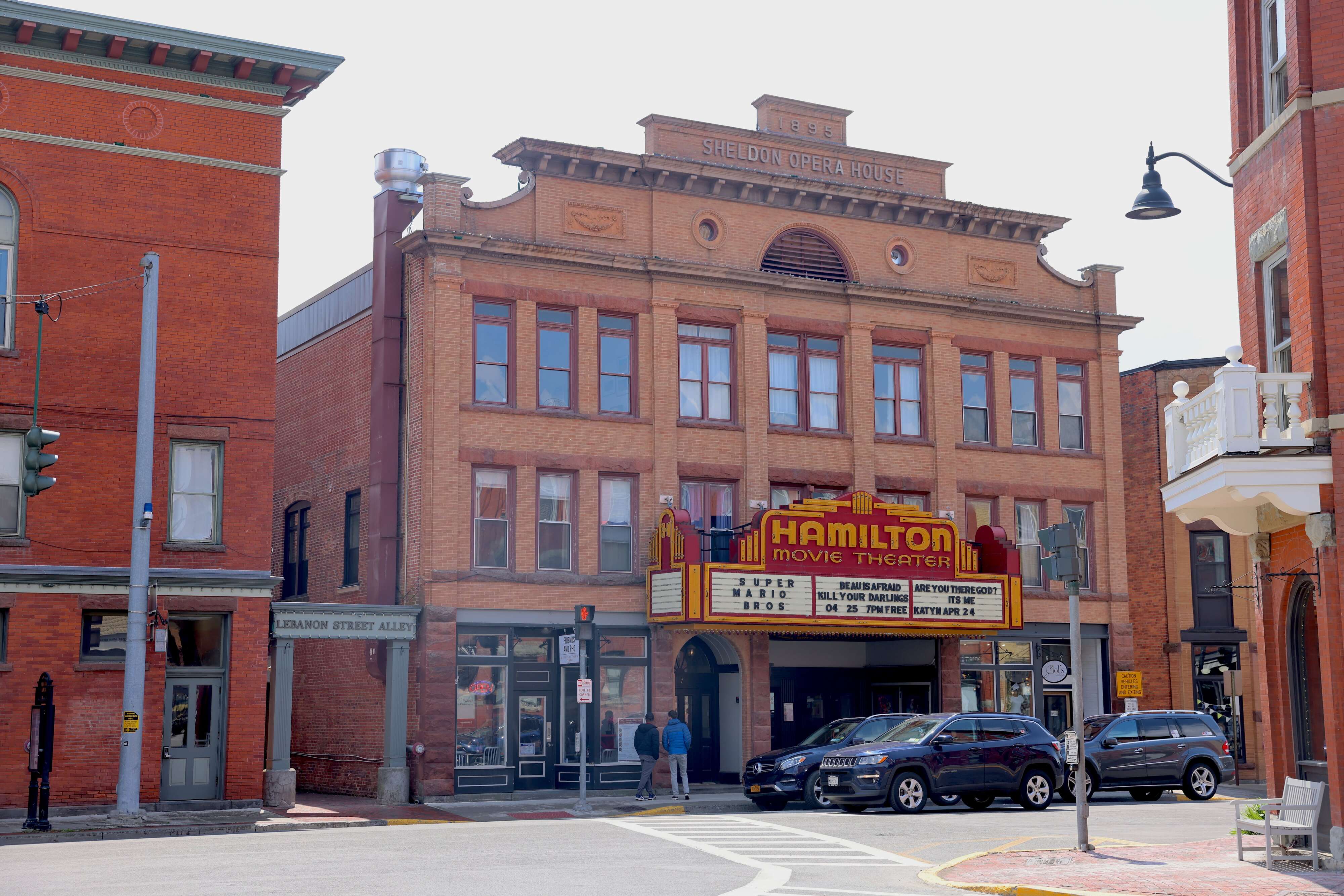 The Hamilton Movie Theater is located at 7 Lebanon St. in Hamilton, N.Y. April 26, 2023.
