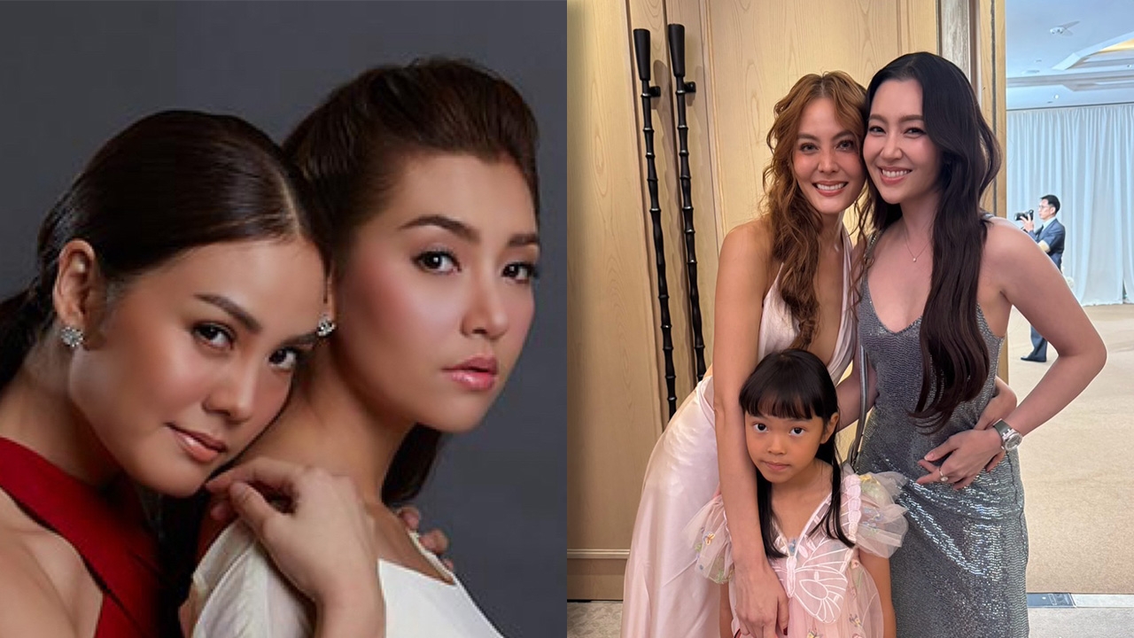 Bella Ranee and Janie Tienphosuwan Attend Nadech-Yaya Wedding