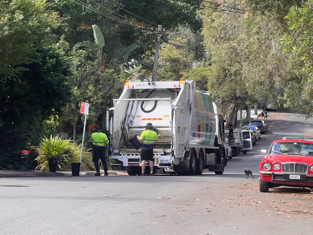 Garbage trucks