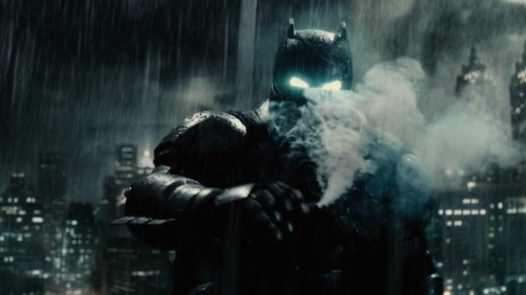 Ben Affleck's Batman Returns in Zack Snyder's Epic Dark Knight Returns Shot