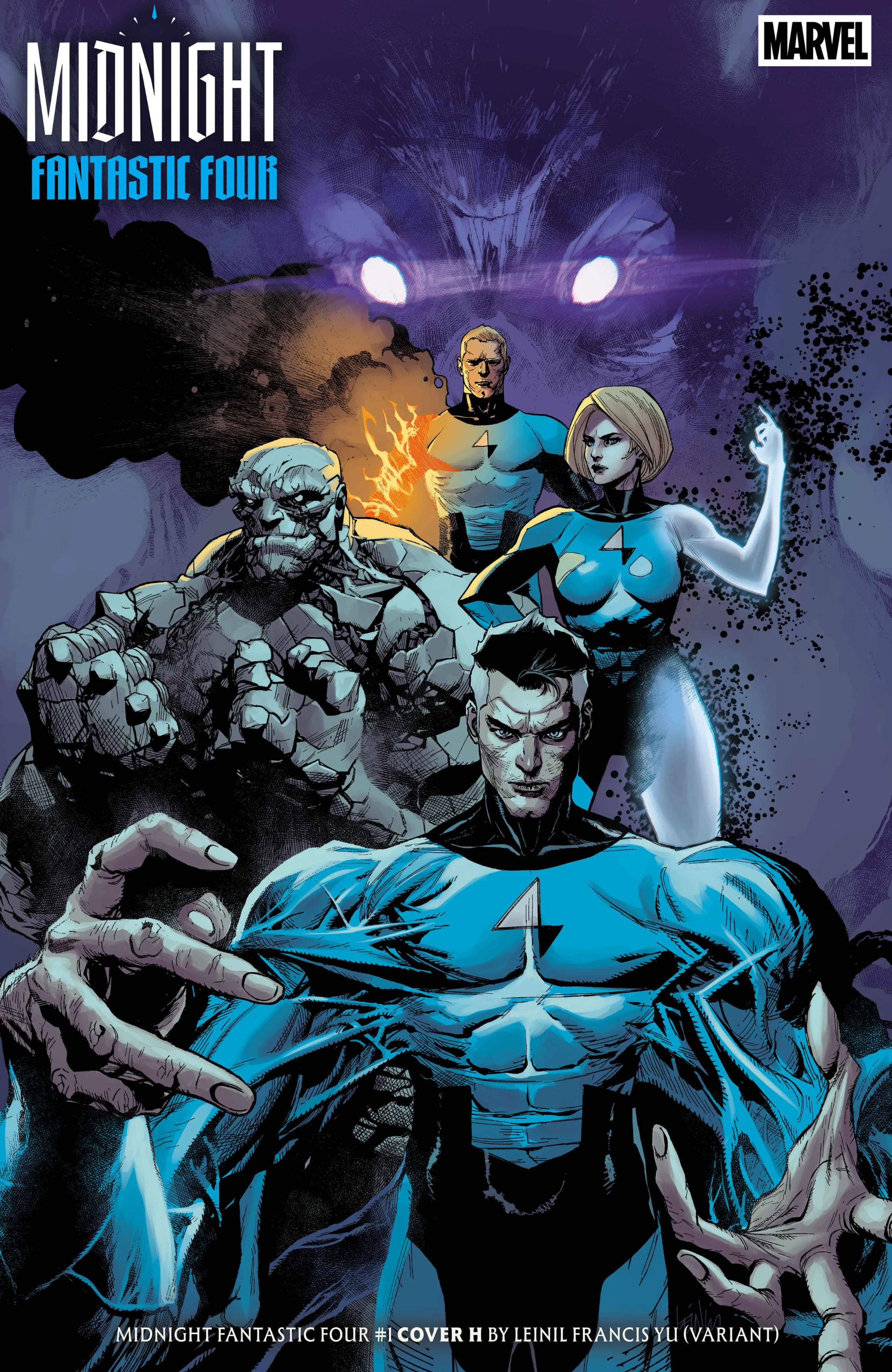 midnight fantastic four leinil francis yu variant cover