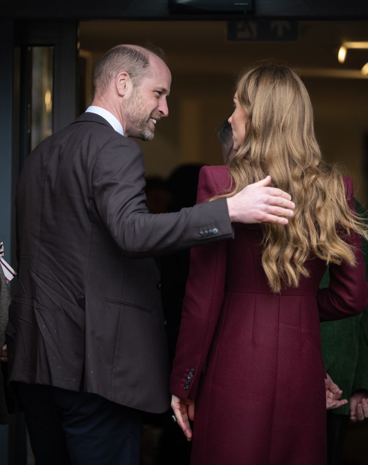 Prince William and Kate Middleton in Wales on February 26, 2026.