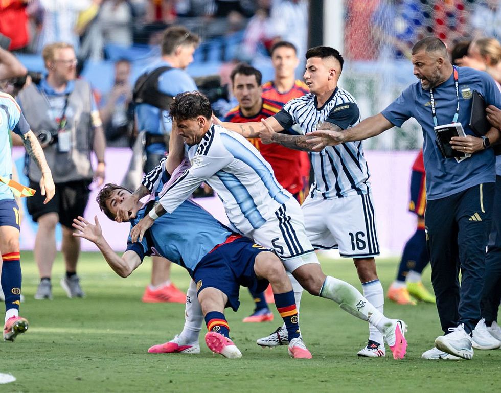 FIFA will review the 'disgusting' brawl at the end of the World Cup final | Source: GETTY