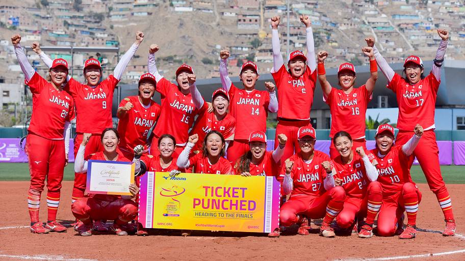 Japan, Puerto Rico advance to WBSC Women’s Softball World Cup final