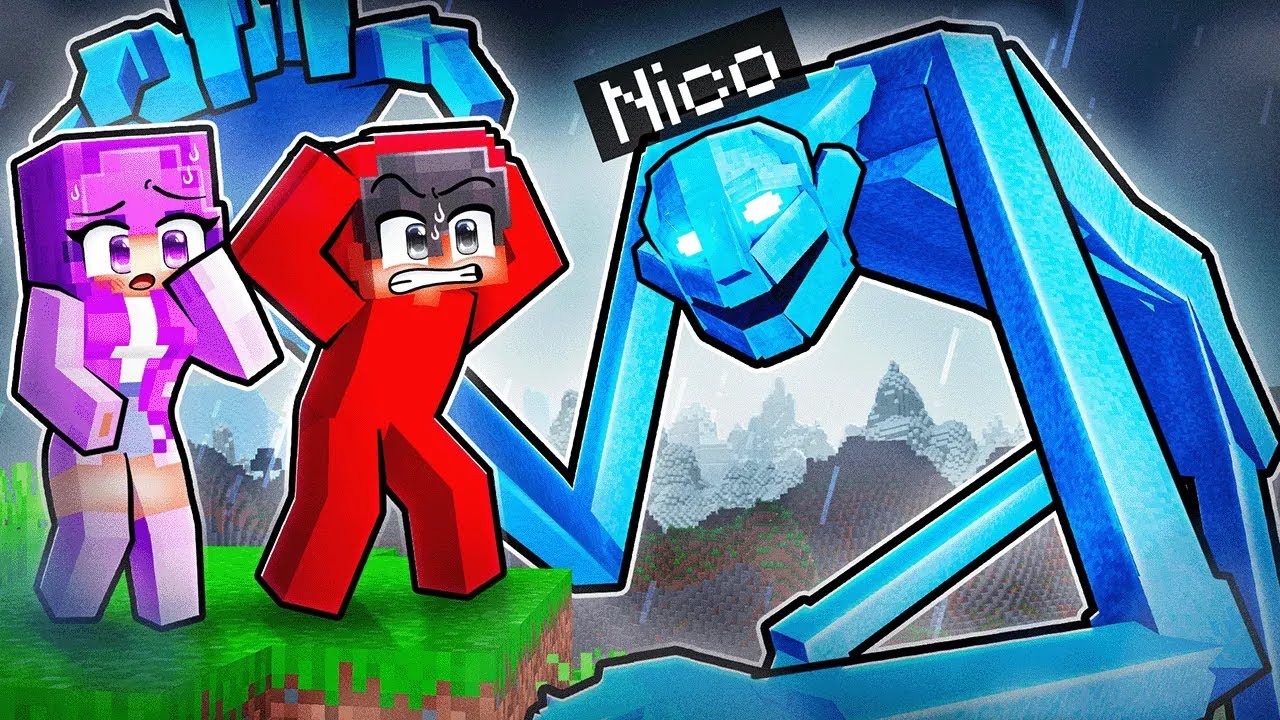 Playing as country road creature to prank my friends in Minecraft!