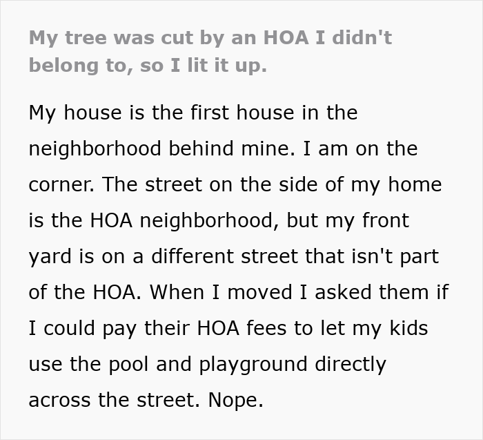 HOA Tries To Boss Around Man Who Doesn’t Belong To It, Regrets It When He Ruins Their View