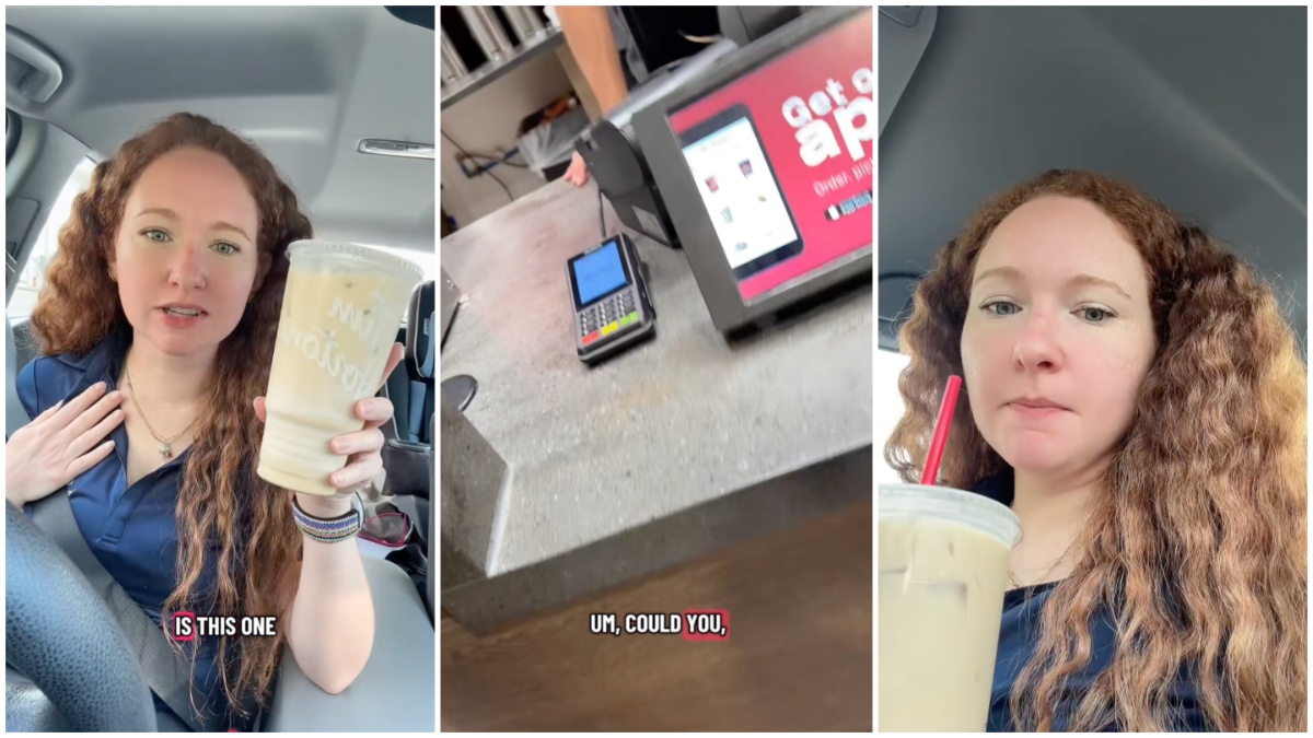 Texas Woman Gets an Iced Coffee From Tim Hortons. She Takes One Look at the Cup and Can’t Believe What She’s Seeing: ‘They Completely Remade It’