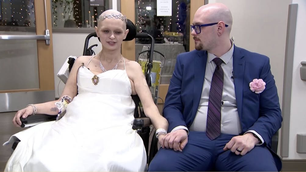 Dying Bride's Wish: Hospital Staff Weave