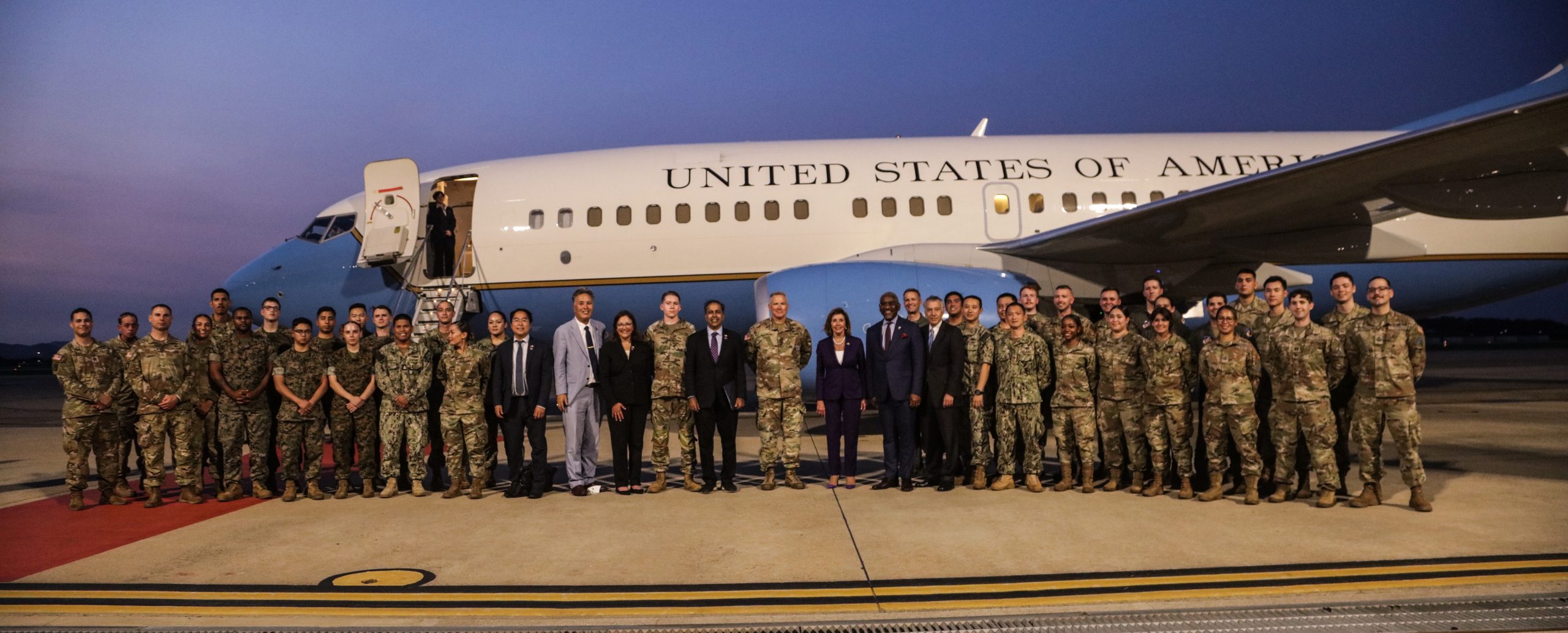 Speaker Nancy Pelosi visits USFK, Aug. 3 and 4