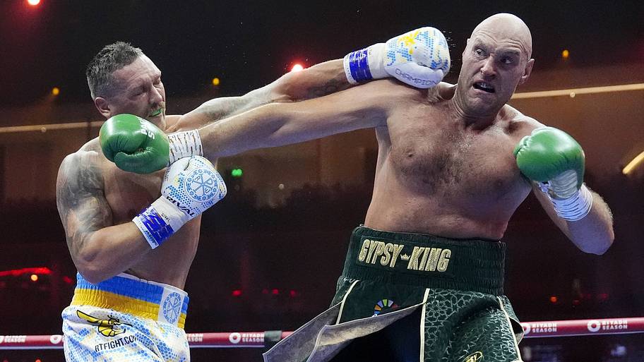 Oleksandr Usyk speaks about Tyson Fury's retirement