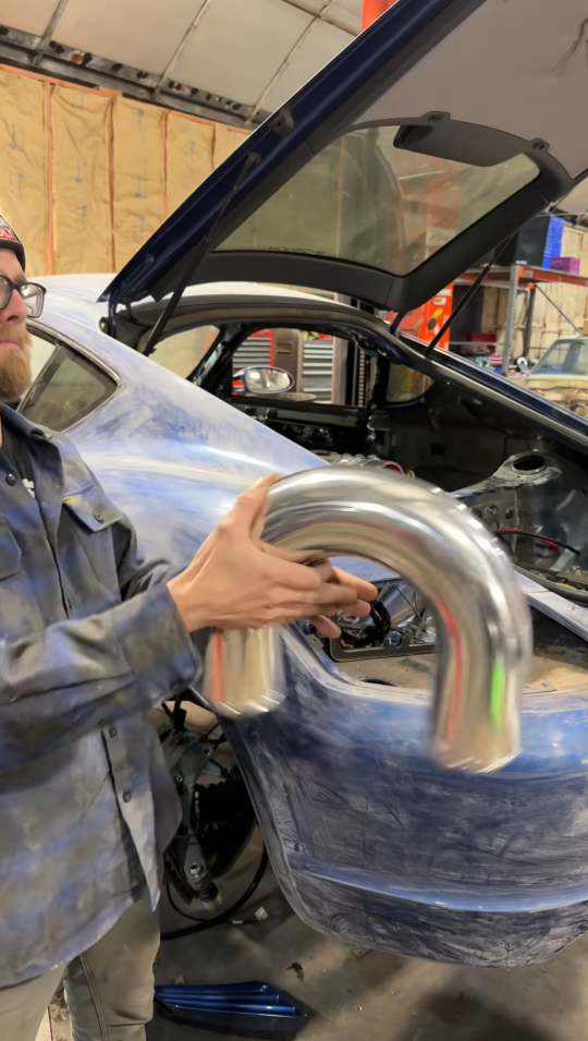 Creating a custom air intake for an LS swapped Cayman
