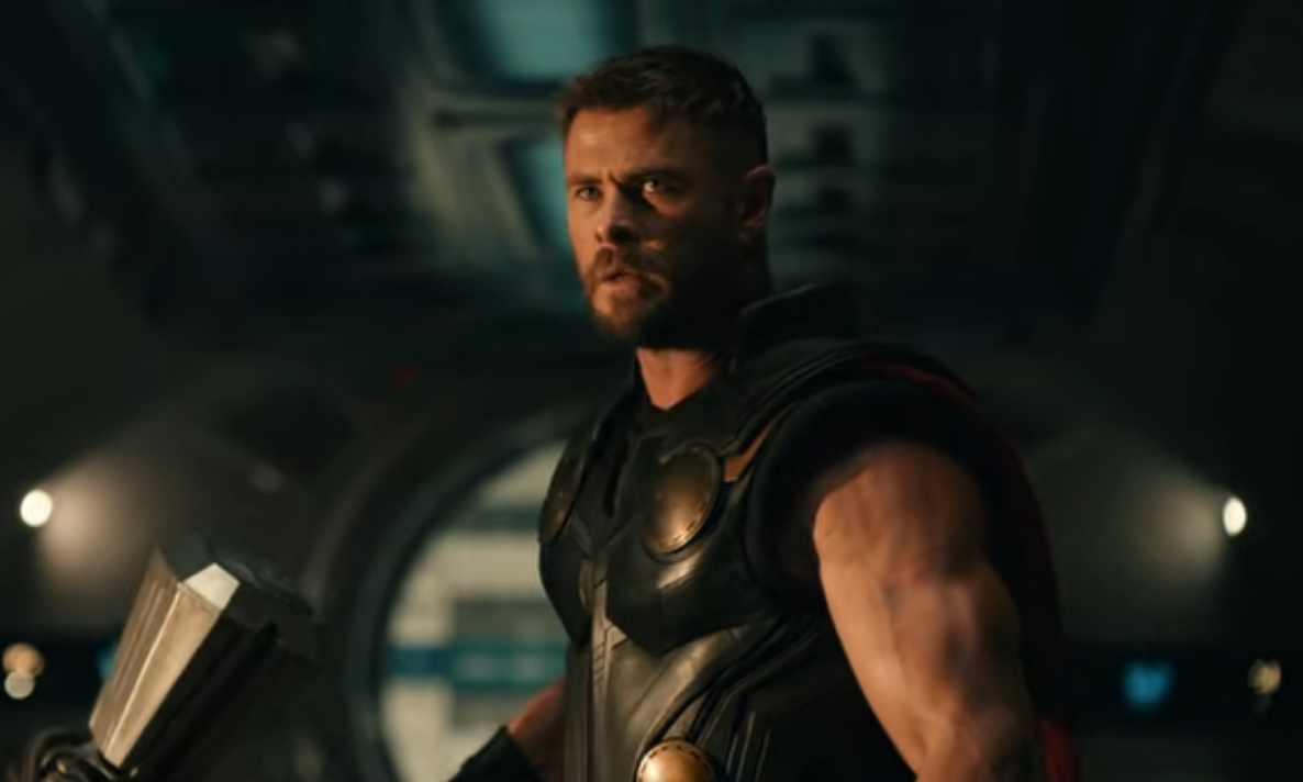 Hemsworth as Thor (Marvel/YouTube)
