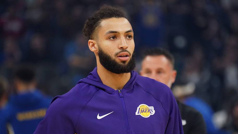 Los Angeles Lakers forward Anton Watson (28)