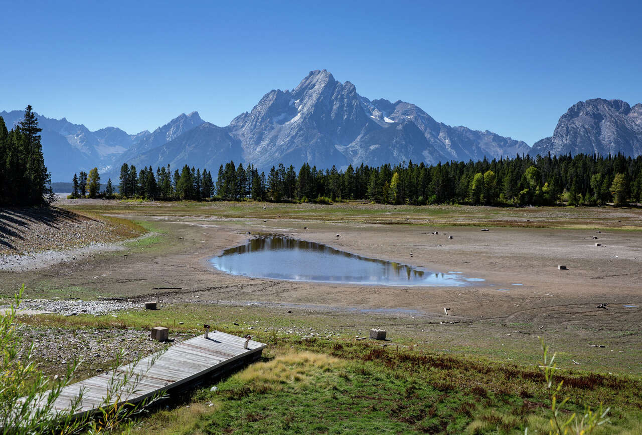 Grand Teton National Park's biggest lake is getting too low for some boats