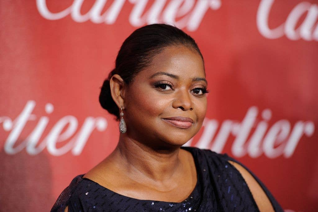 Actress Octavia Spencer arrives at the 2012 Palm Springs International Film Festival Awards Gala at Palm Springs Convention Center on January 7, 2012 in Palm Springs, California.
