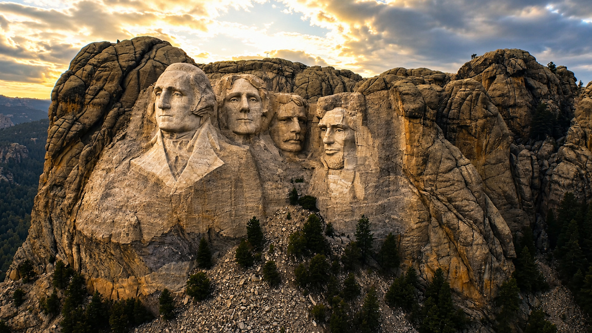 Mount Rushmore the iconic monument carved into stone
