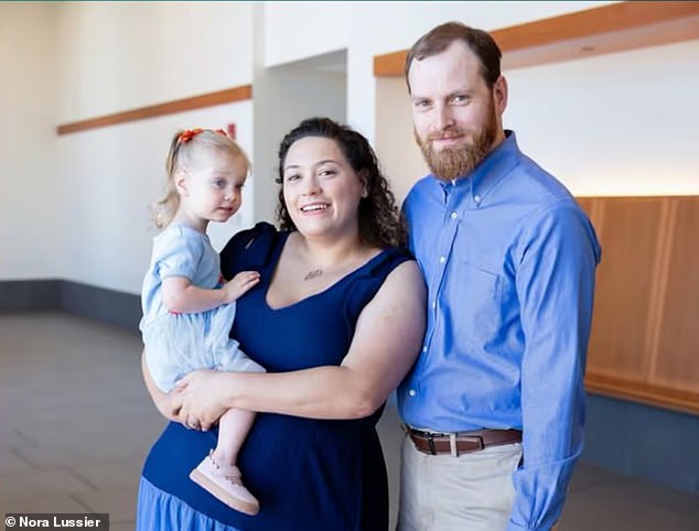 Nora Lussier a NICU nurse who cared for Pamela during her first days of life has officially become her mother after adopting the little girl on her second birthday
