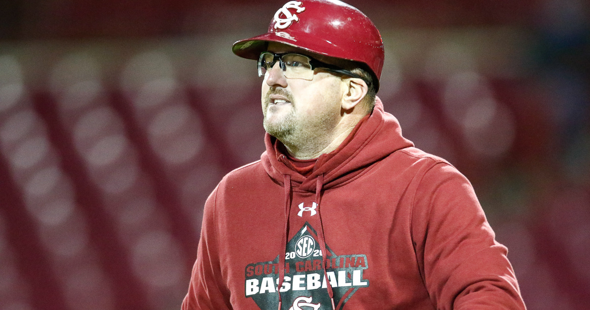 South Carolina baseball assistant Stuart Lake. Photo by Chris Gillespie | GamecockCentral