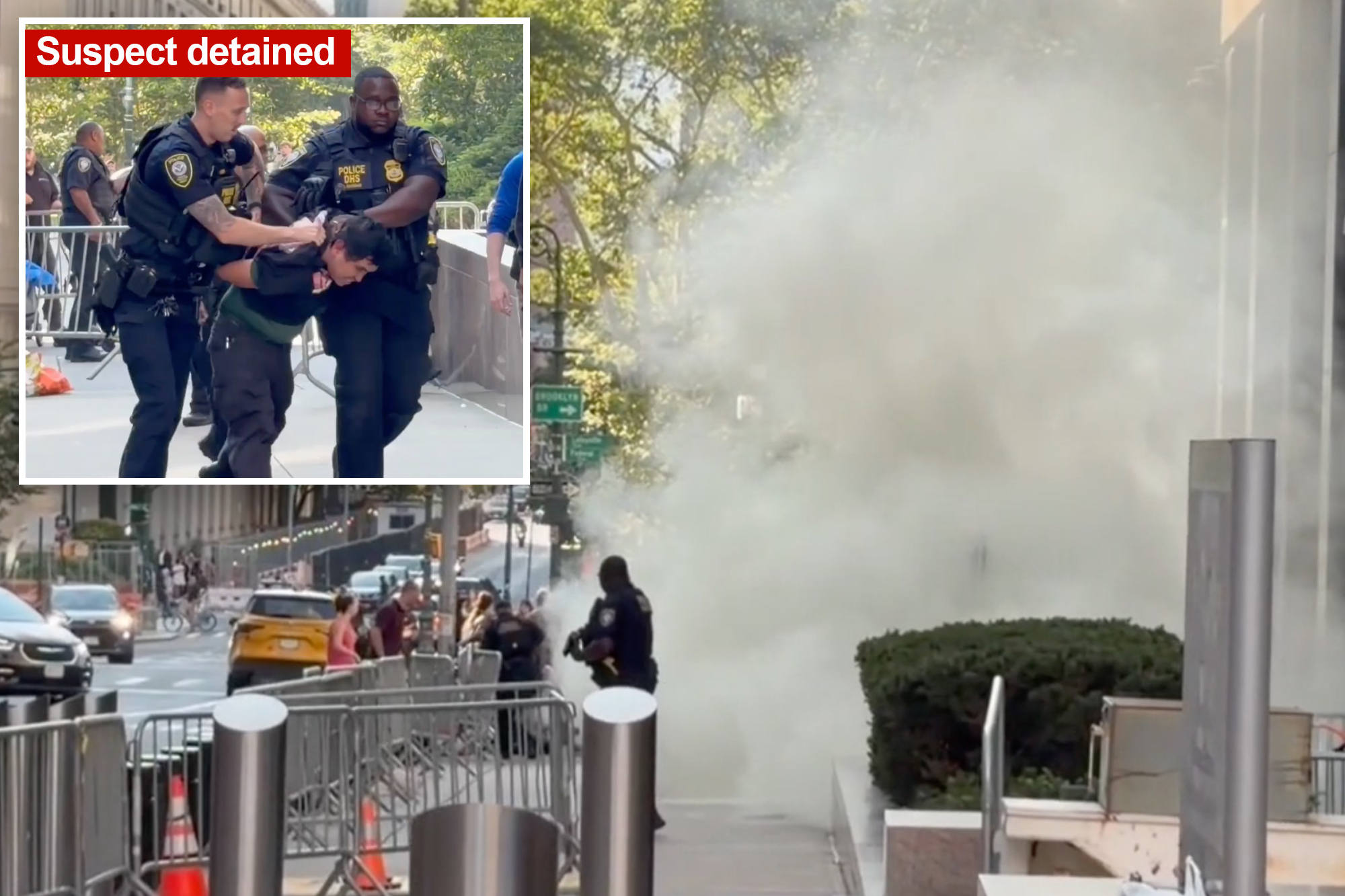 Terrorism task force probes armed loon who set off ‘incendiary device ...
