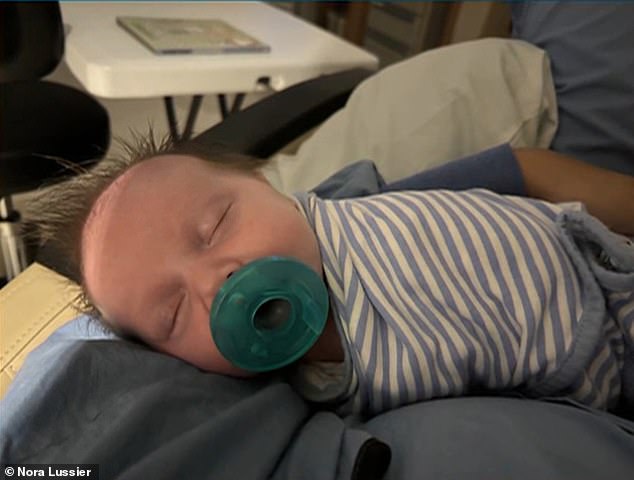 Despite a lightning turnaround, Nora's husband Martin soon fell in love with the infant as well