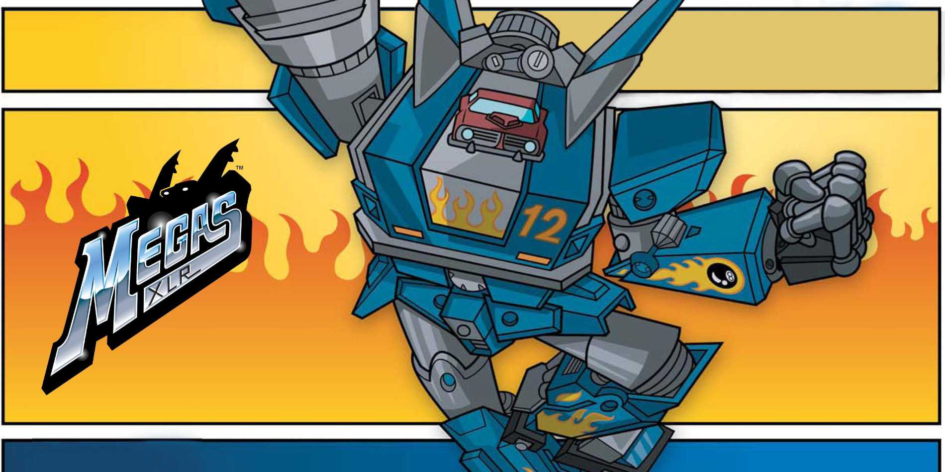A promotional image for Megas XLR.