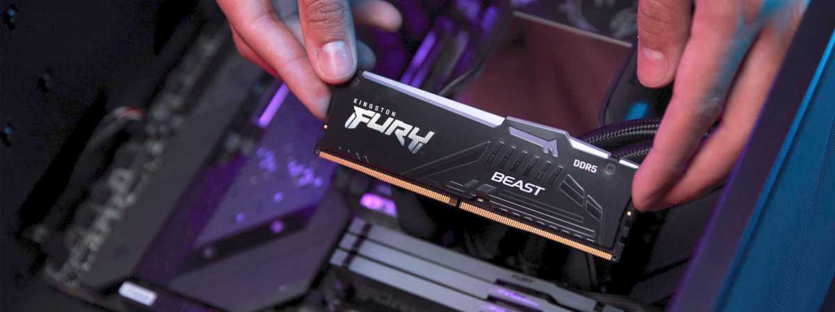Installing fast DDR5 RAM boosts the system’s response speed and can deliver significant performance benefits, particularly for memory-intensive applications such as gaming or video editing.