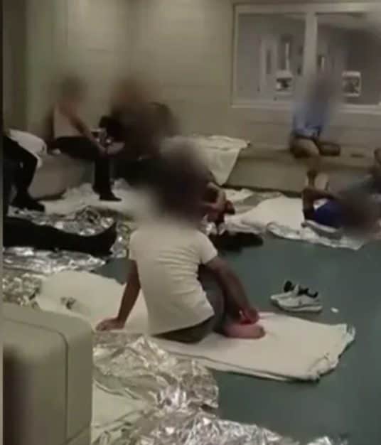 Videos obtained by Eyewitness News claimed to show the conditions inside the facility at 26 Federal Plaza