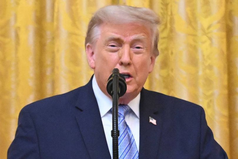 President Donald nTrump spoke to the primetime audience