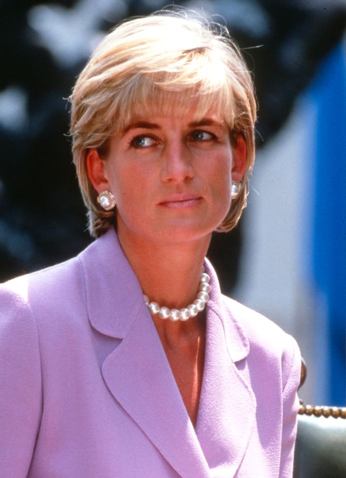 Princess Diana in Washington, D.C. on June 17, 1997.