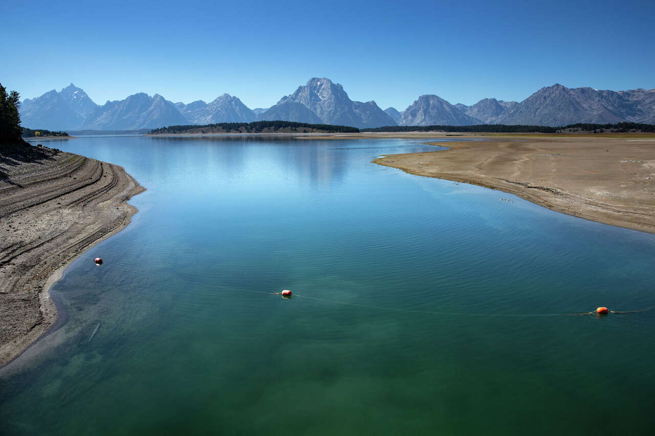 Grand Teton National Park's biggest lake is getting too low for some boats