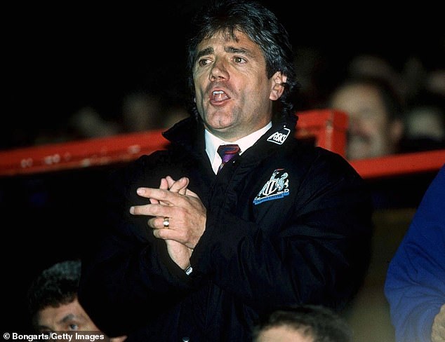 Keegan became a hugely successful manager and is particularly adored by Newcastle fans