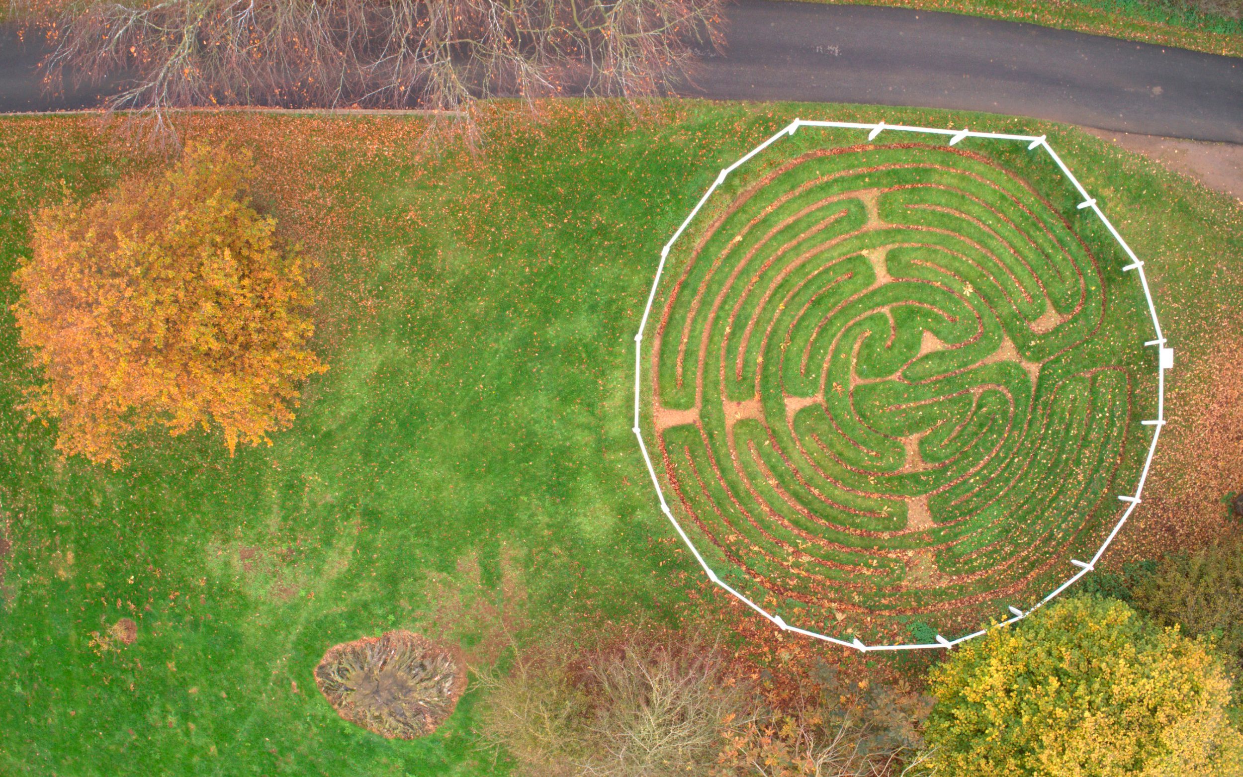Wing, England’s best preserved medieval turf maze