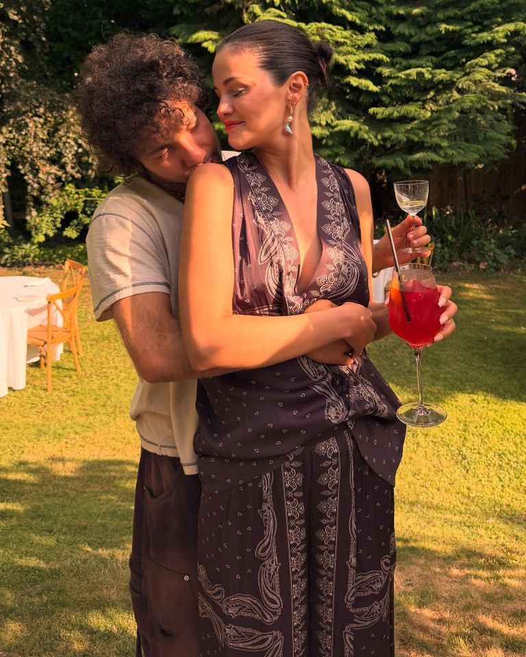 Selena Gomez Shares a Close-Up Look at Her Taylor Swift Wedding Week Glam in PDA-Filled Pic With Benny Blanco
