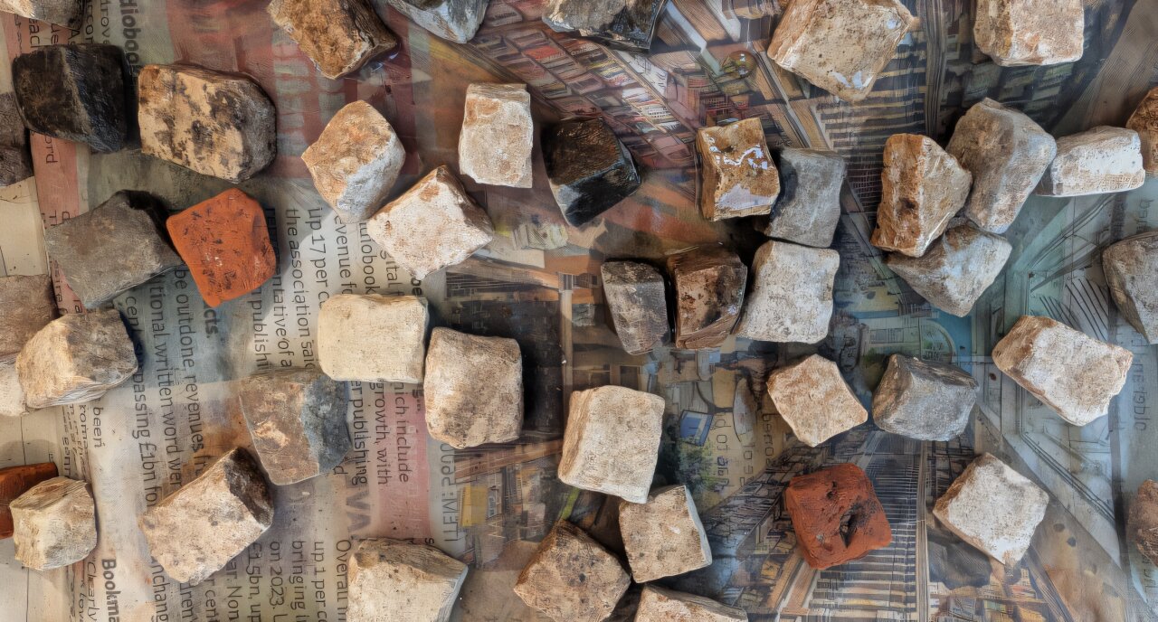 Archaeological dig reveals full extent of Roman villa with intricate mosaic and bath house