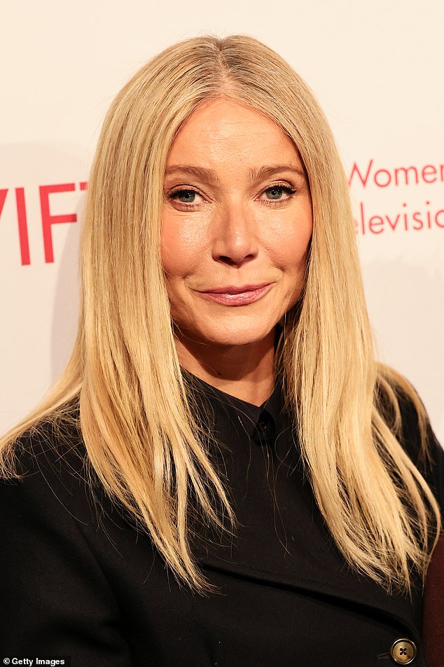 Without mascara: The GOOP founder's clean, wellness-focused lifestyle is often now reflected in her makeup looks