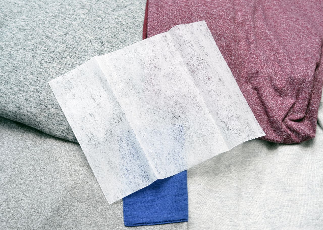 a dryer sheet