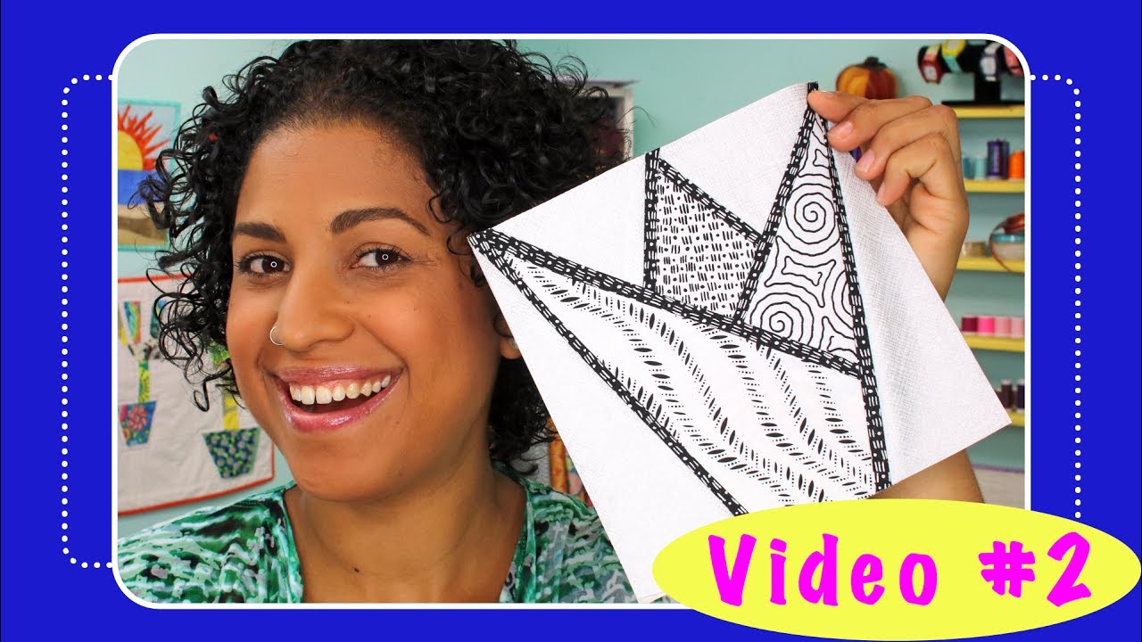 Tulipán video quilt along - video #2
