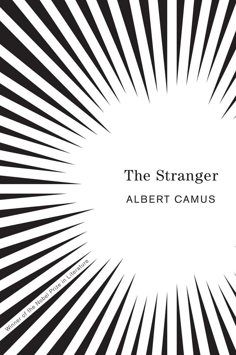 The cover of the book The Stranger by Albert Camus