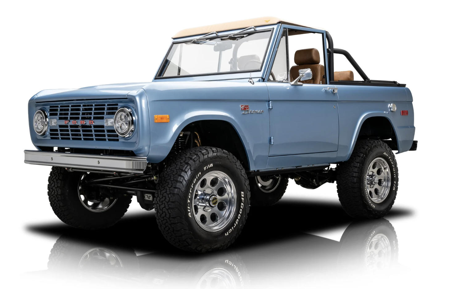 Velocity Restorations' 1974 Ford Bronco brings Coyote V8 power to a timeless classic