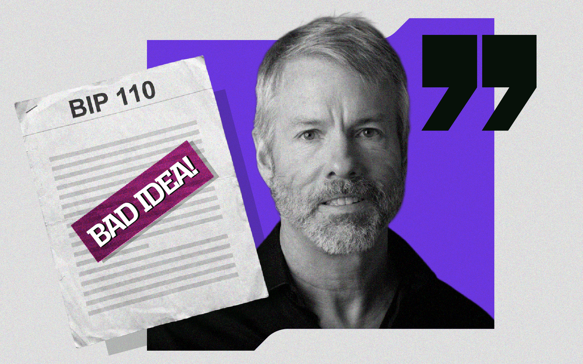 Michael Saylor calls BIP 110 ‘dangerous’ as viral analyst reverses bearish Bitcoin bet