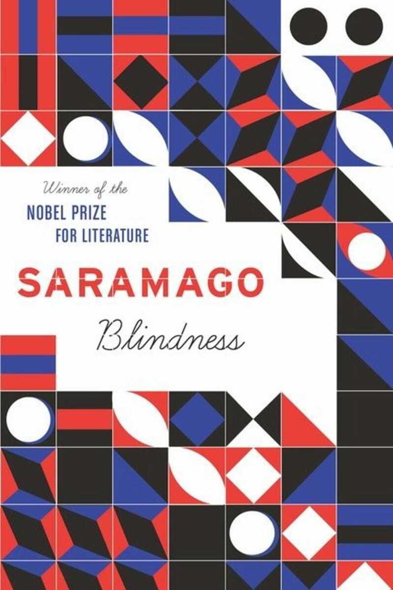 The cover of the book Blindness by José Saramago.
