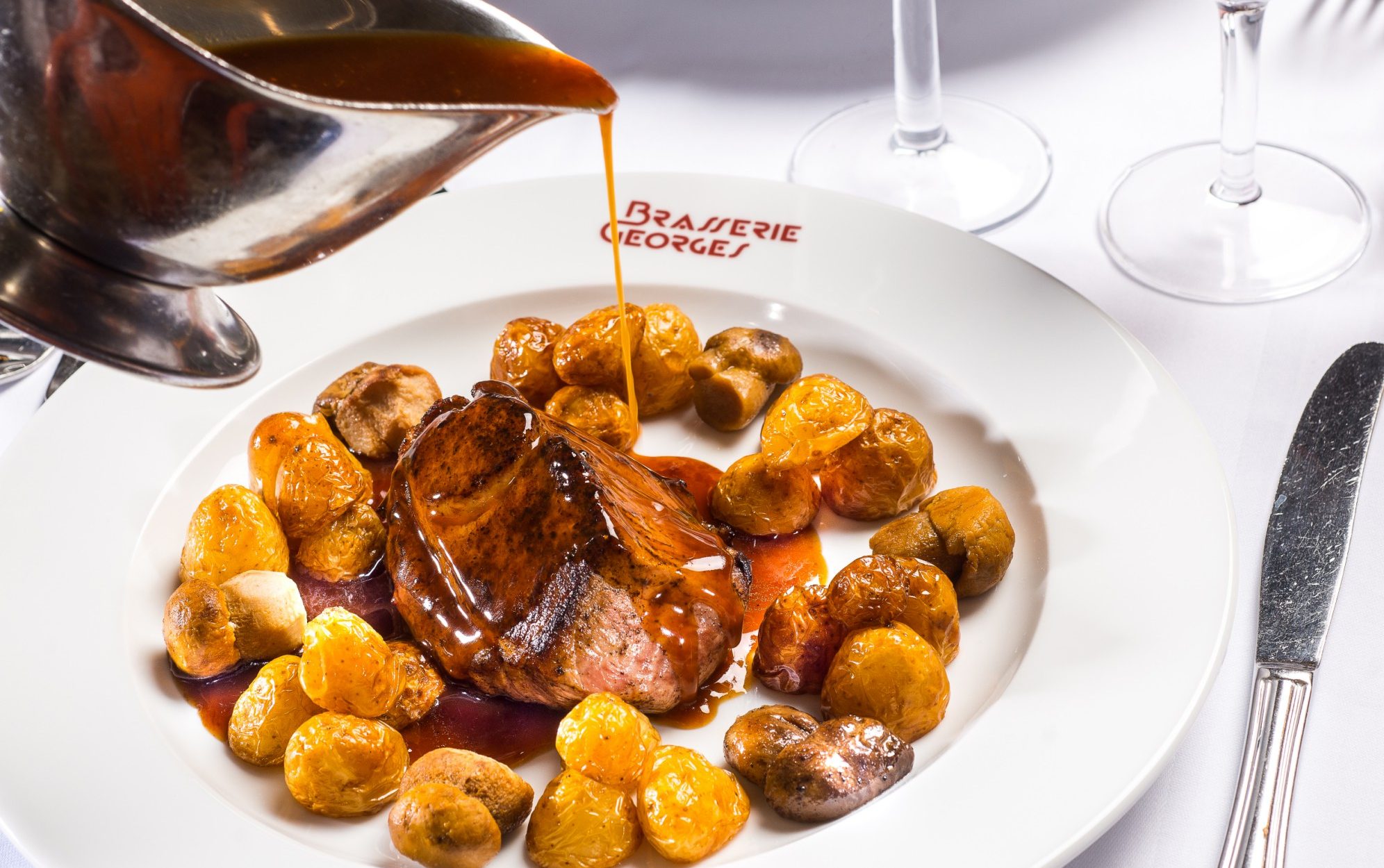 Brasserie Georges restaurant, Lyon, France
