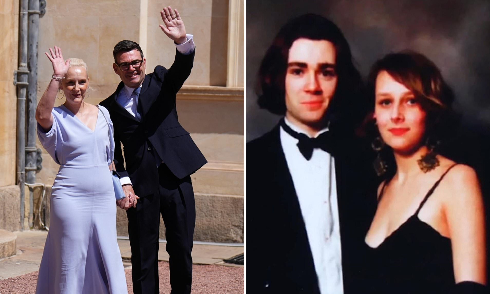 From blind date to Buckingham Palace: Andy Burnham's wife steps out of the shadows as he takes power
