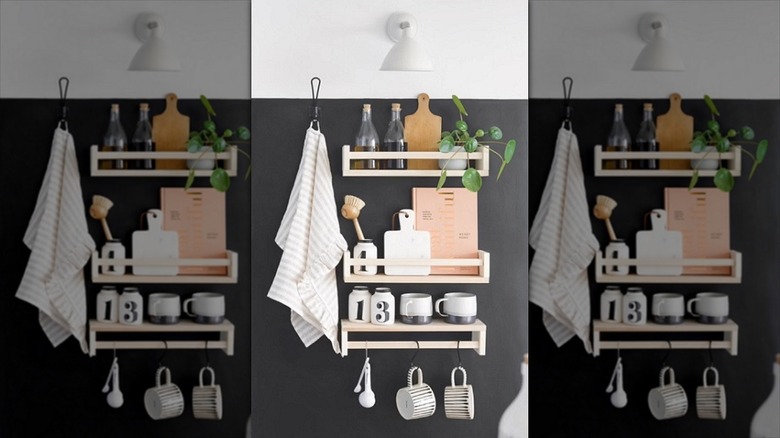 Easily Organize Your Kitchen Cabinets With This Simple IKEA Spice Rack Hack