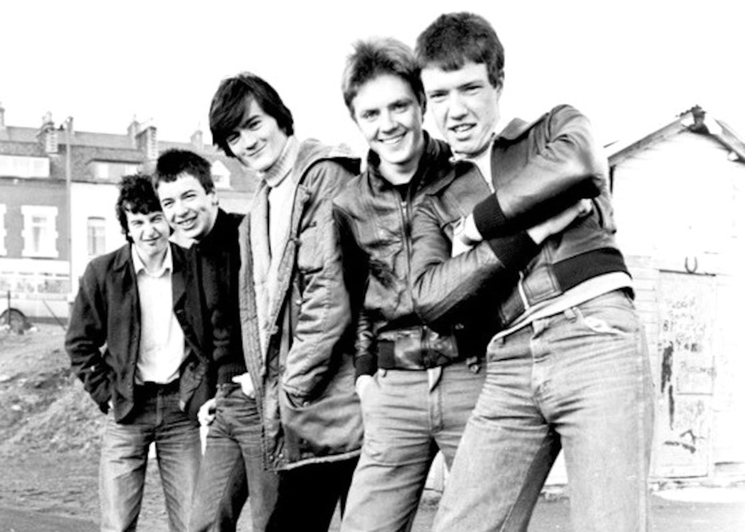 The Undertones, photographed by Derry Journal photographer Larry Doherty, January 1979