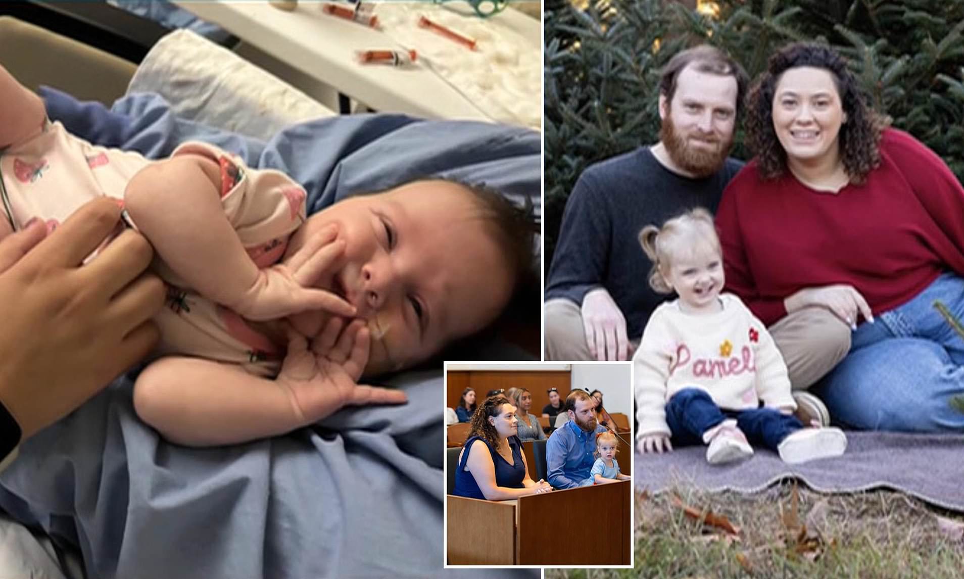 Happy ending for baby girl born to addicts after nurse grew attached