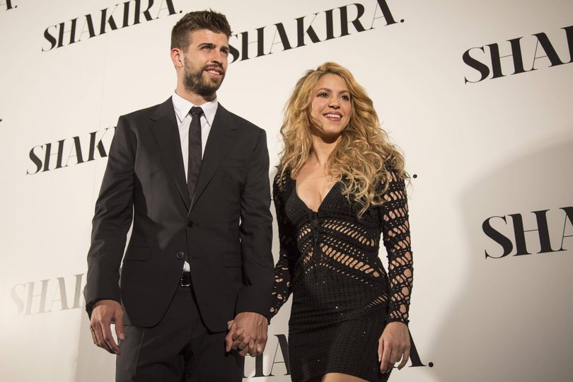 Shakira has two children with Gerard Piqué