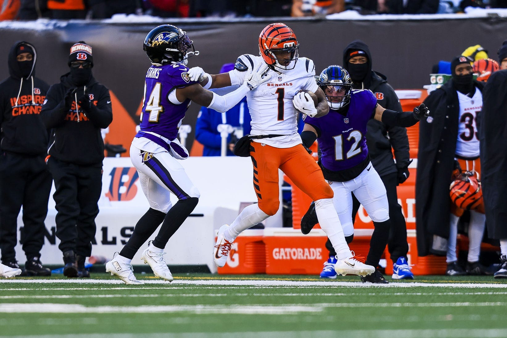 Baltimore to face Cincinnati in first White Bengal Stripe game