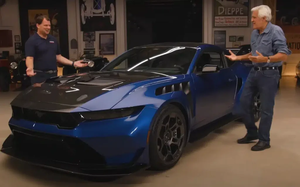 Jay Leno has gone on record multiple times claiming he actually drives his cars, including the rare Ford Mustang GTD that Ford's CEO Jim Farley delivered to him